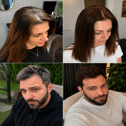 Soffto Plus КЕСТЕНЯВ – Оцветяващ шампоан за коса